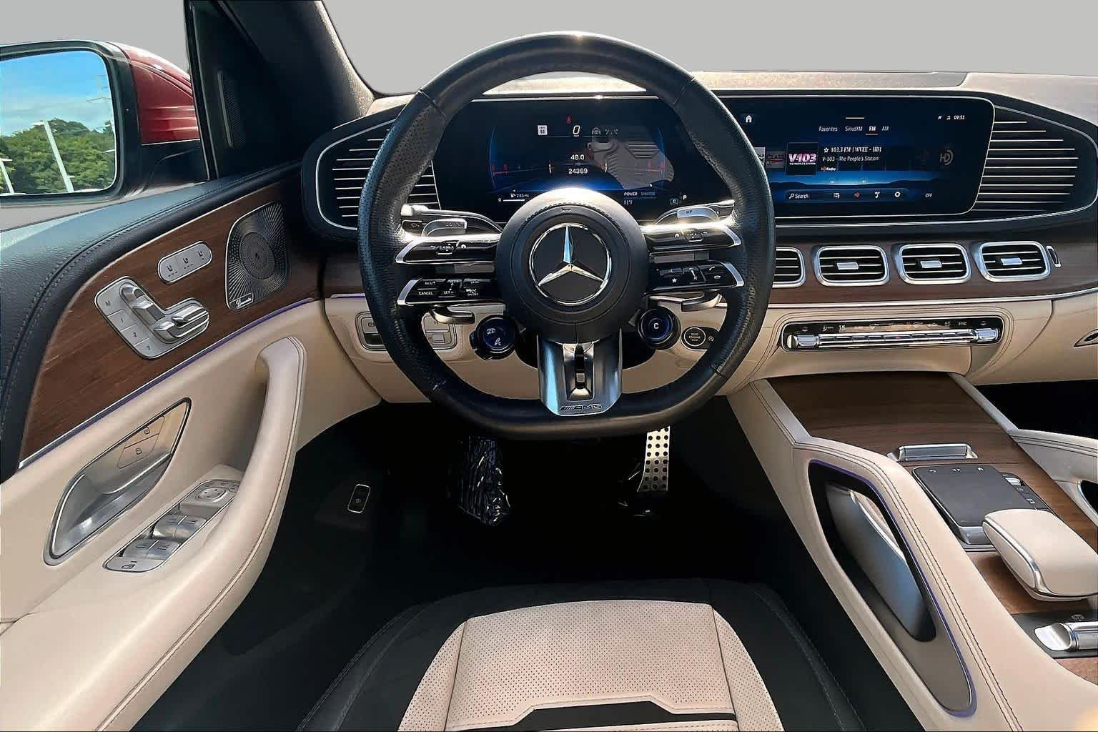 Used 2024 MANUFAKTUR Cardinal Red Metallic Mercedes-Benz AMG® GLE 53 image 6