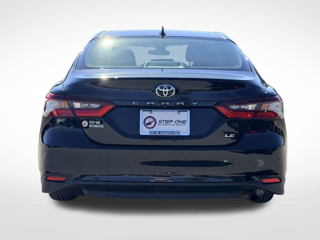 Used 2021 Black Toyota LE image 5