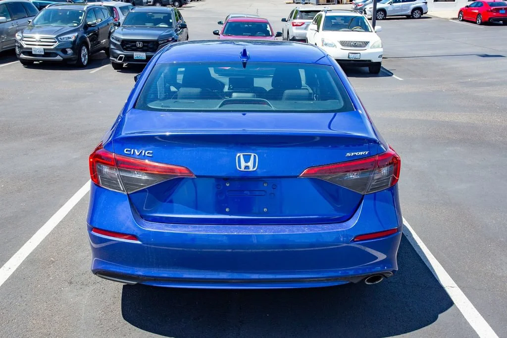 Certified Used 2023 Aegean Blue Metallic Honda 2.0L Sport image 8