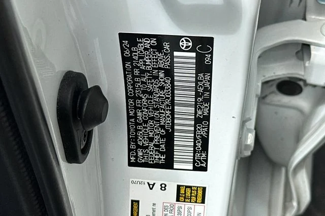 Certified Used 2024 White Toyota LE image 33