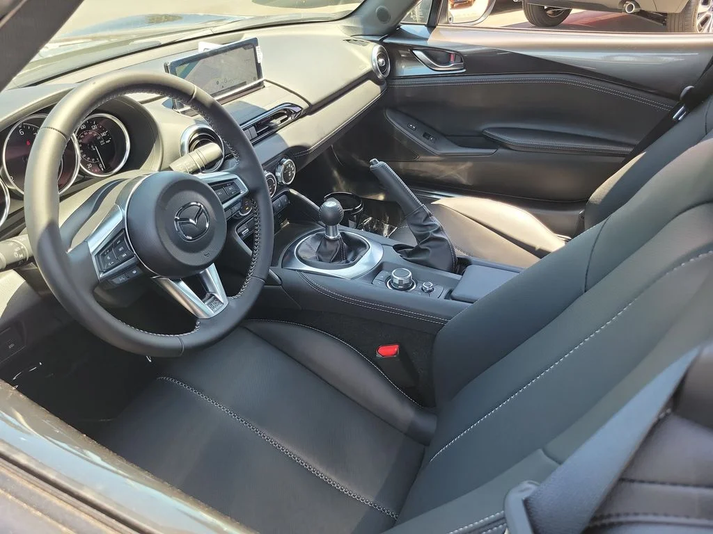 New 2026 Mazda MX-5 Miata RF Grand Touring CONVERTIBLE in Orange
