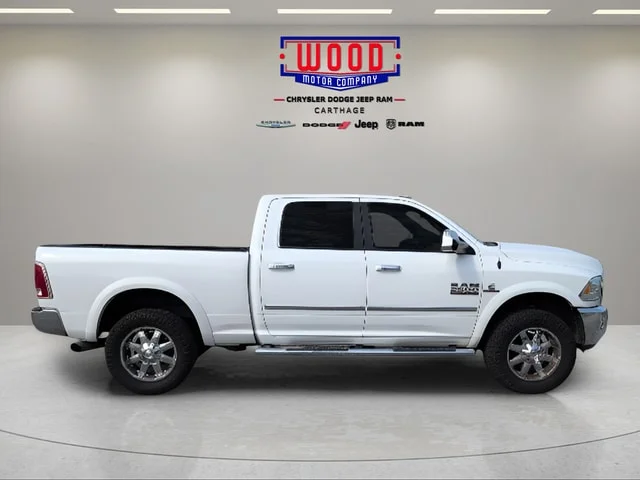 Used 2017 Bright White Clearcoat Ram Laramie image 2