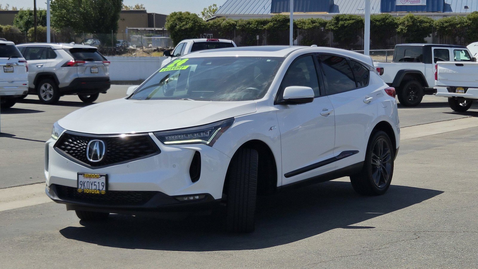 Used 2024 White Acura w/A-Spec Package image 8