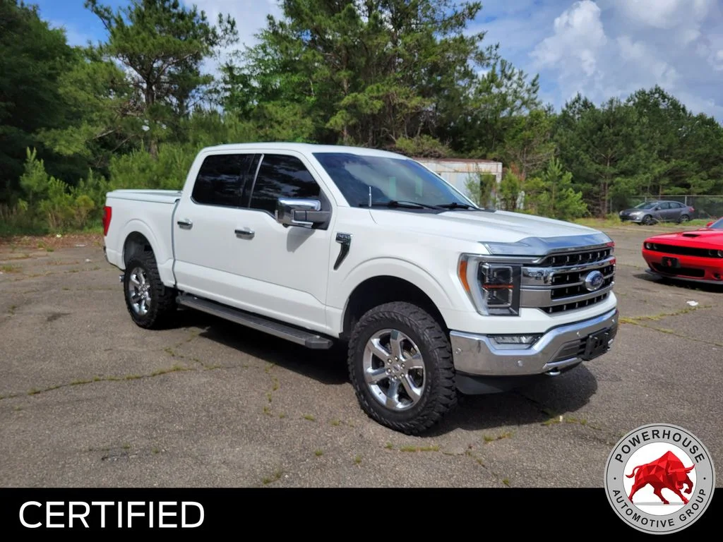 Used 2021 White Ford Lariat image 9
