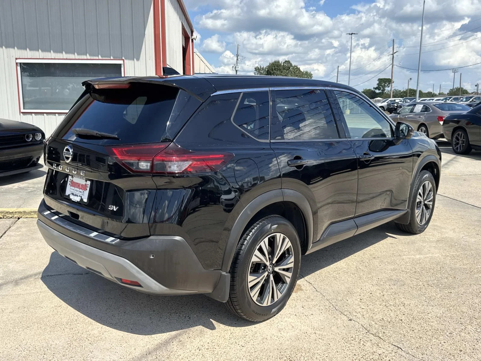 Used 2021 Super Black Nissan SV image 7