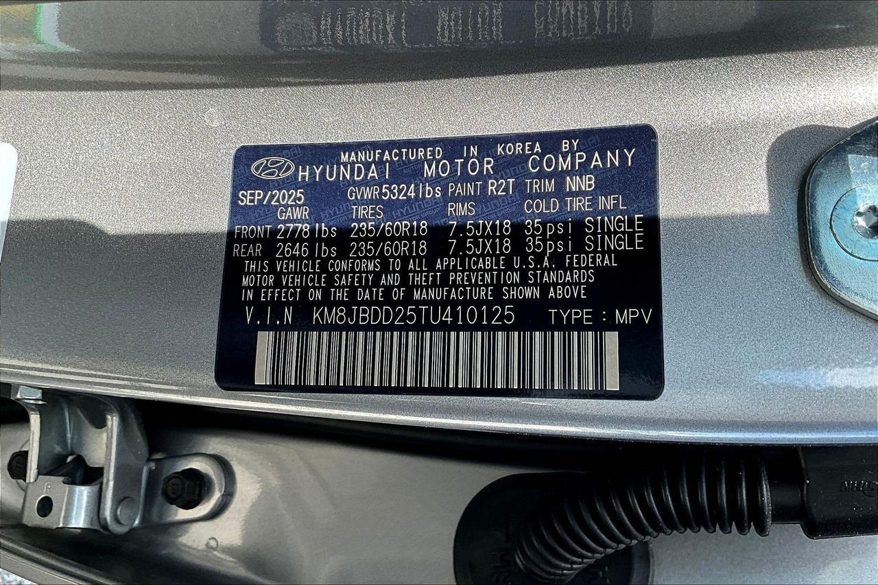 New 2026 Silver Hyundai SEL image 26