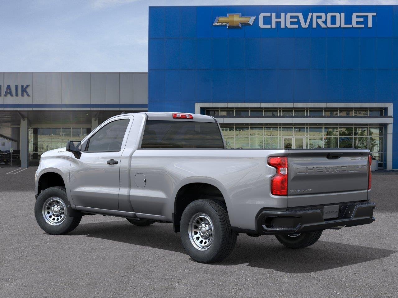 New 2026 Sterling Gray Metallic Chevrolet WT image 3