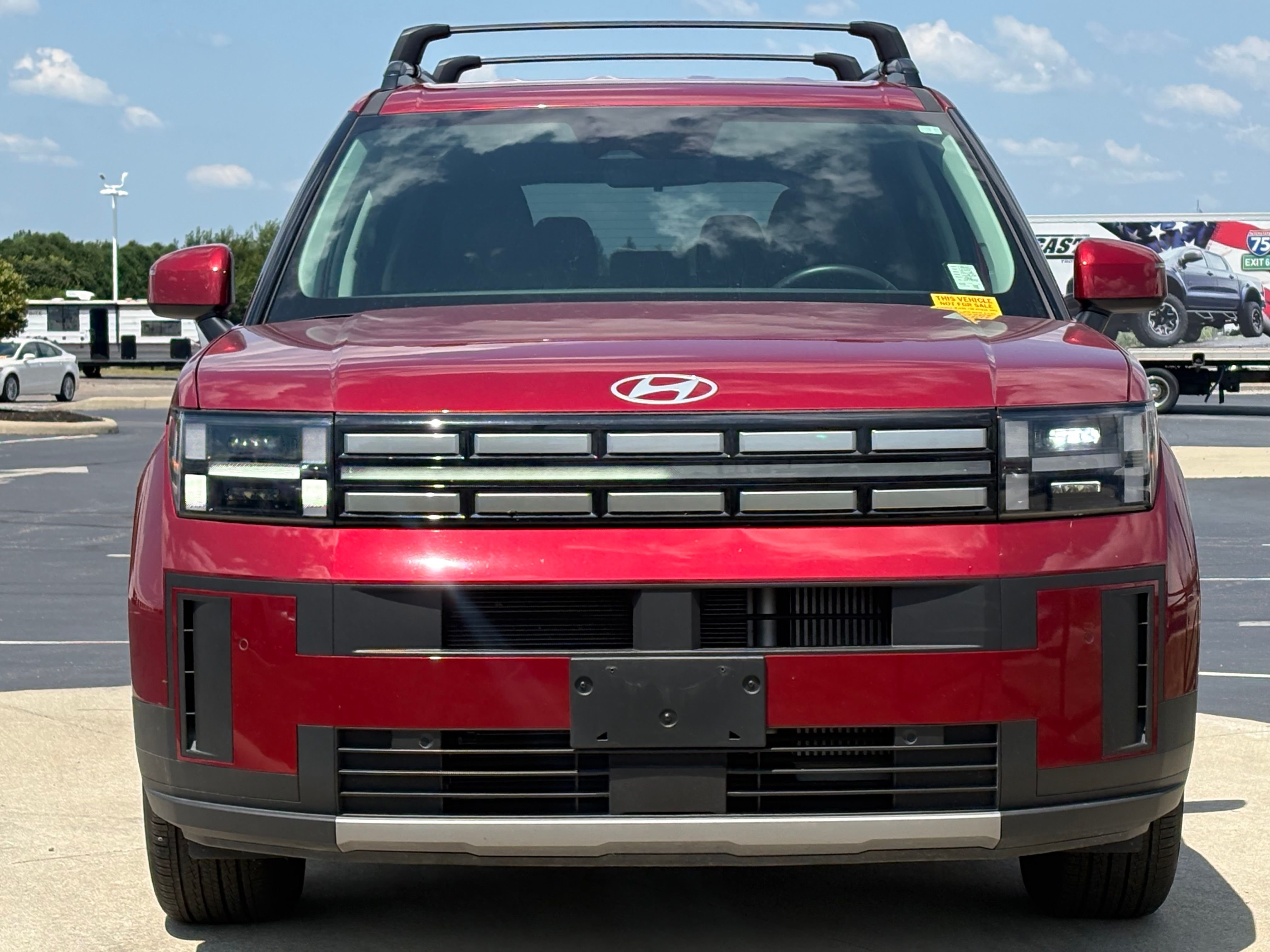 Used 2026 Ultimate Red Hyundai SEL image 2
