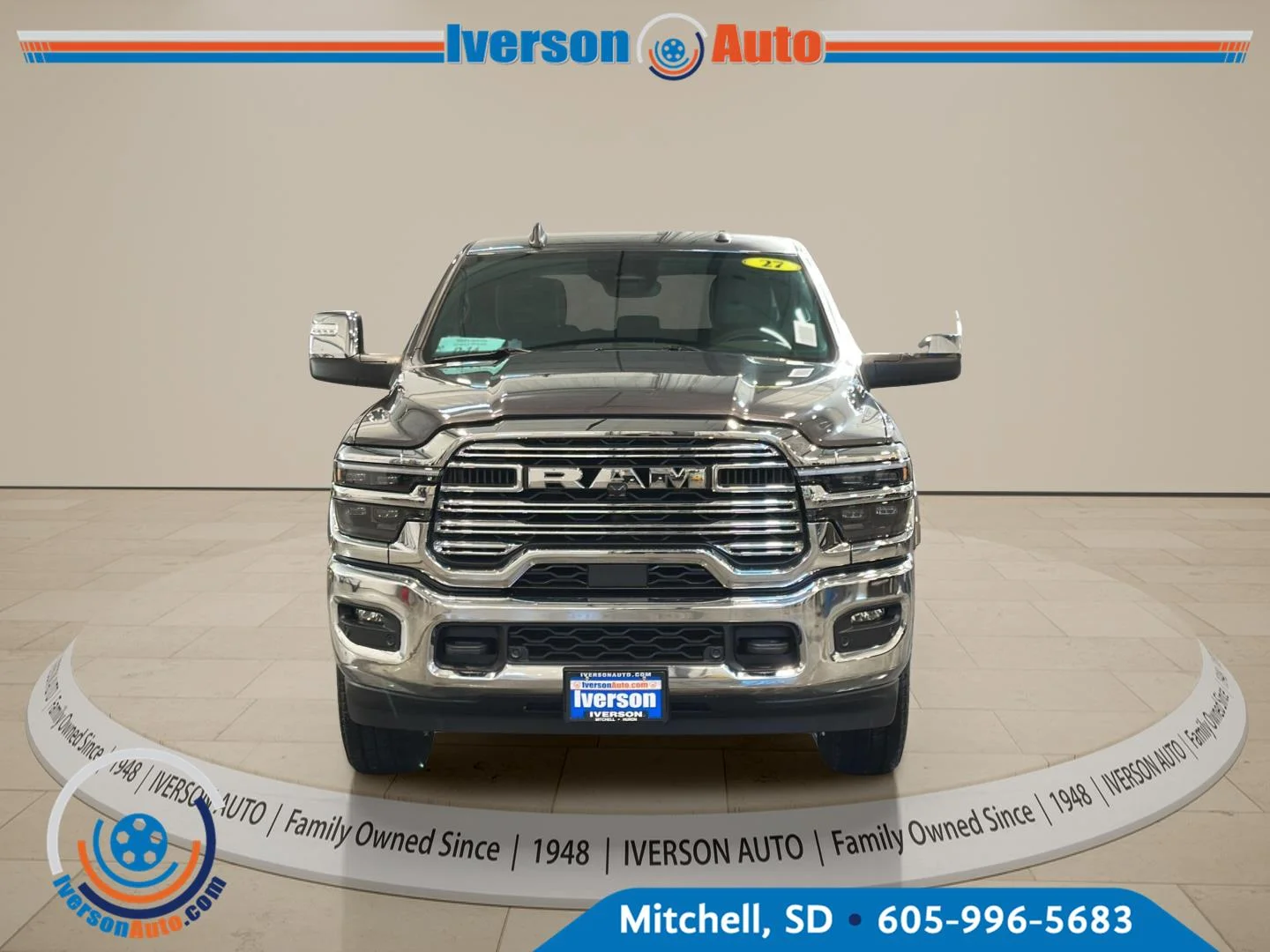 New 2027 Granite Crystal Metallic Clear-Coat Exterior Paint RAM Laramie image 2