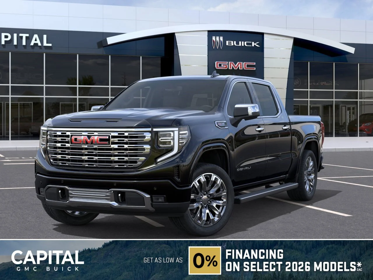 New 2026 ONYX BLACK GMC Denali image 1