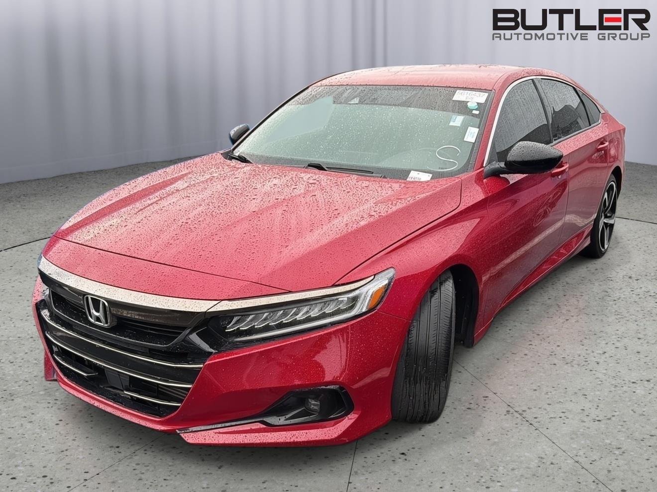 Used 2021 San Marino Red Honda Sport image 1