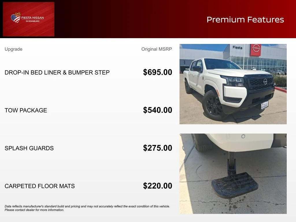 New 2026 Glacier White Nissan Crew Cab SV image 3
