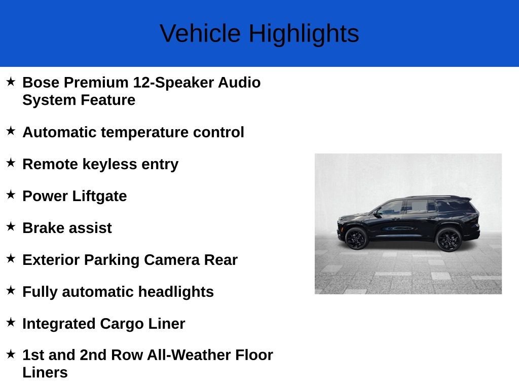 2026 Chevrolet Traverse RS - Photo 3
