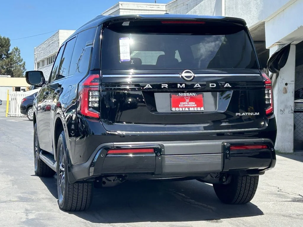 New 2026 Super Black Nissan Platinum image 3