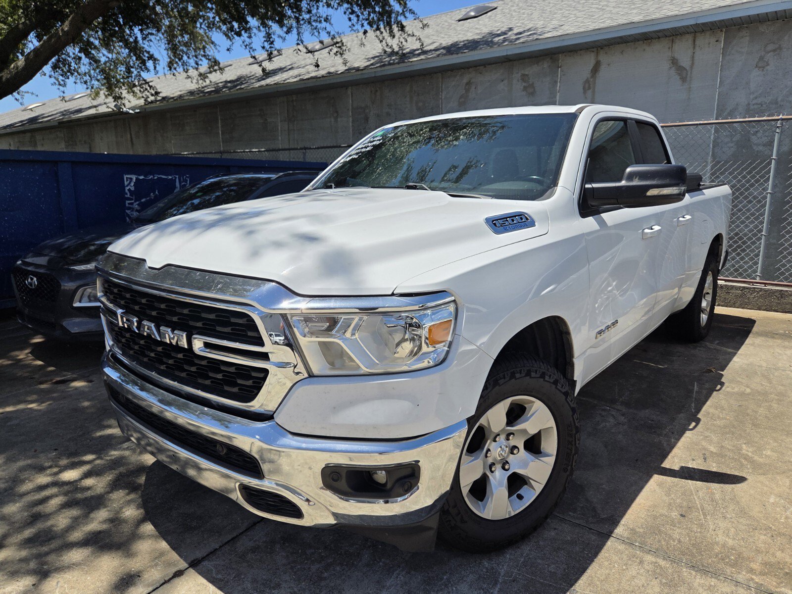 Used 2022 Bright White Clearcoat Ram Big Horn/Lone Star image 2
