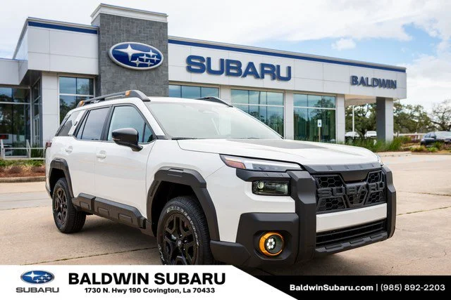 New 2026 Crystal White Pearl Subaru Wilderness image 1