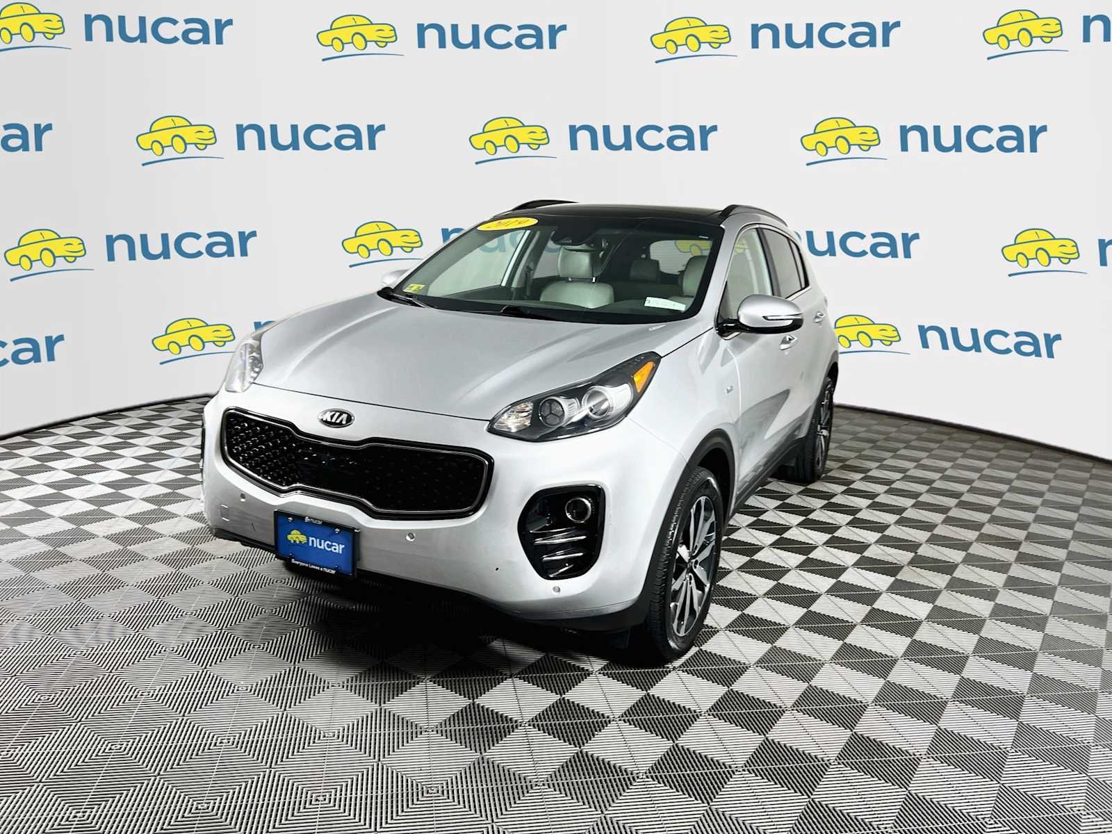 Used 2019 Sparkling Silver Kia EX image 3