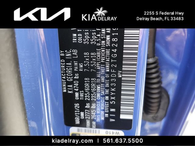 New 2026 Nebular Blue Kia EX image 32