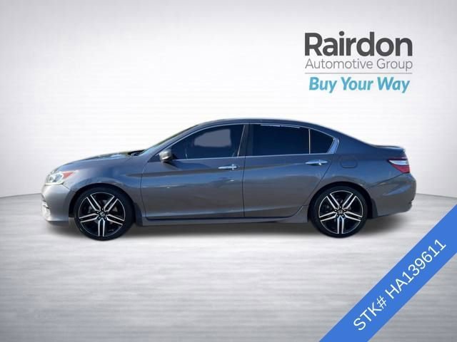 Used 2017 Honda Accord Sport with VIN 1HGCR2F58HA139611 for sale in Burien, WA