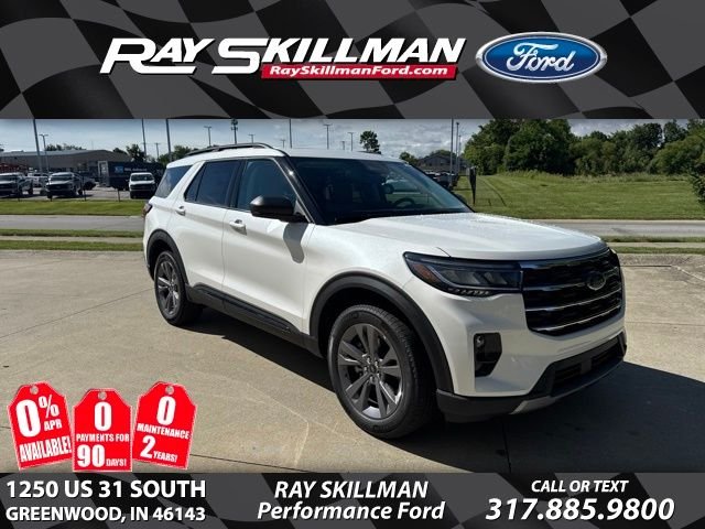 New 2026 Star White Metallic Tri-Coat Ford Active image 1
