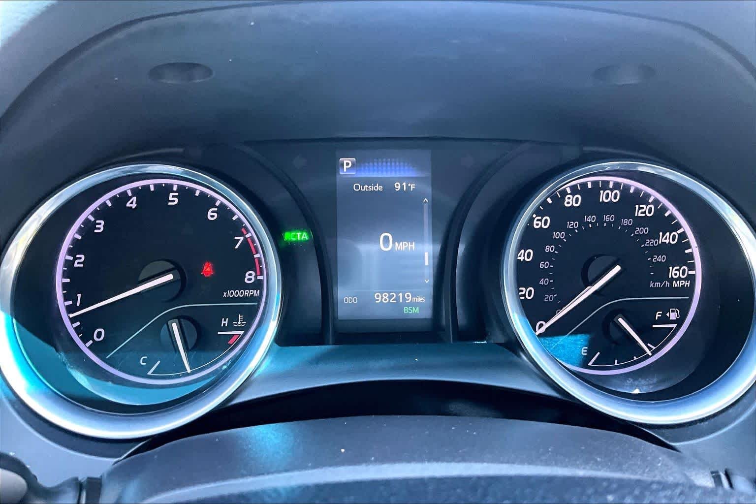 Used 2018 Ruby Flare Pearl Toyota LE image 24