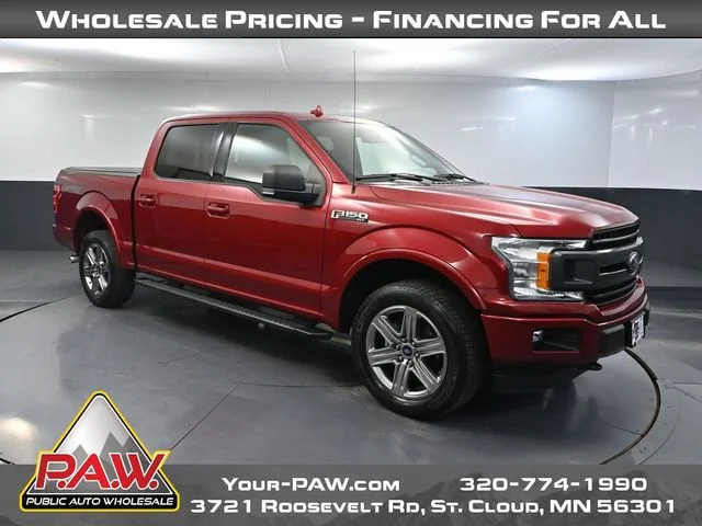 Used 2018 Red Ford XLT image 1