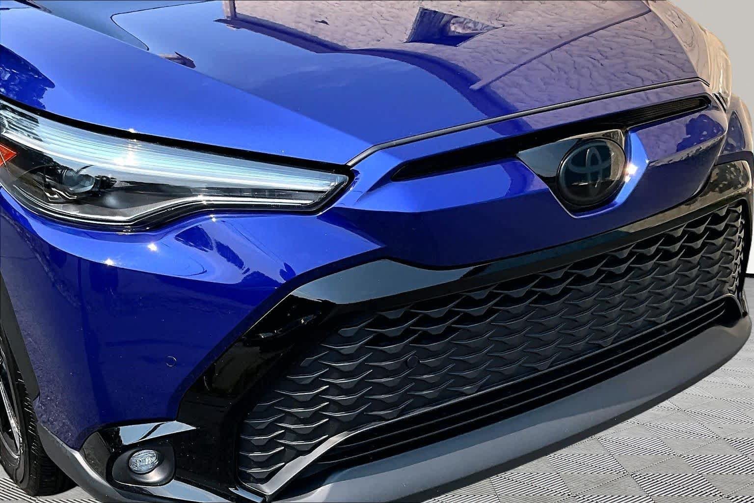 Used 2024 Blue Crush Metallic Toyota Hybrid XSE image 30