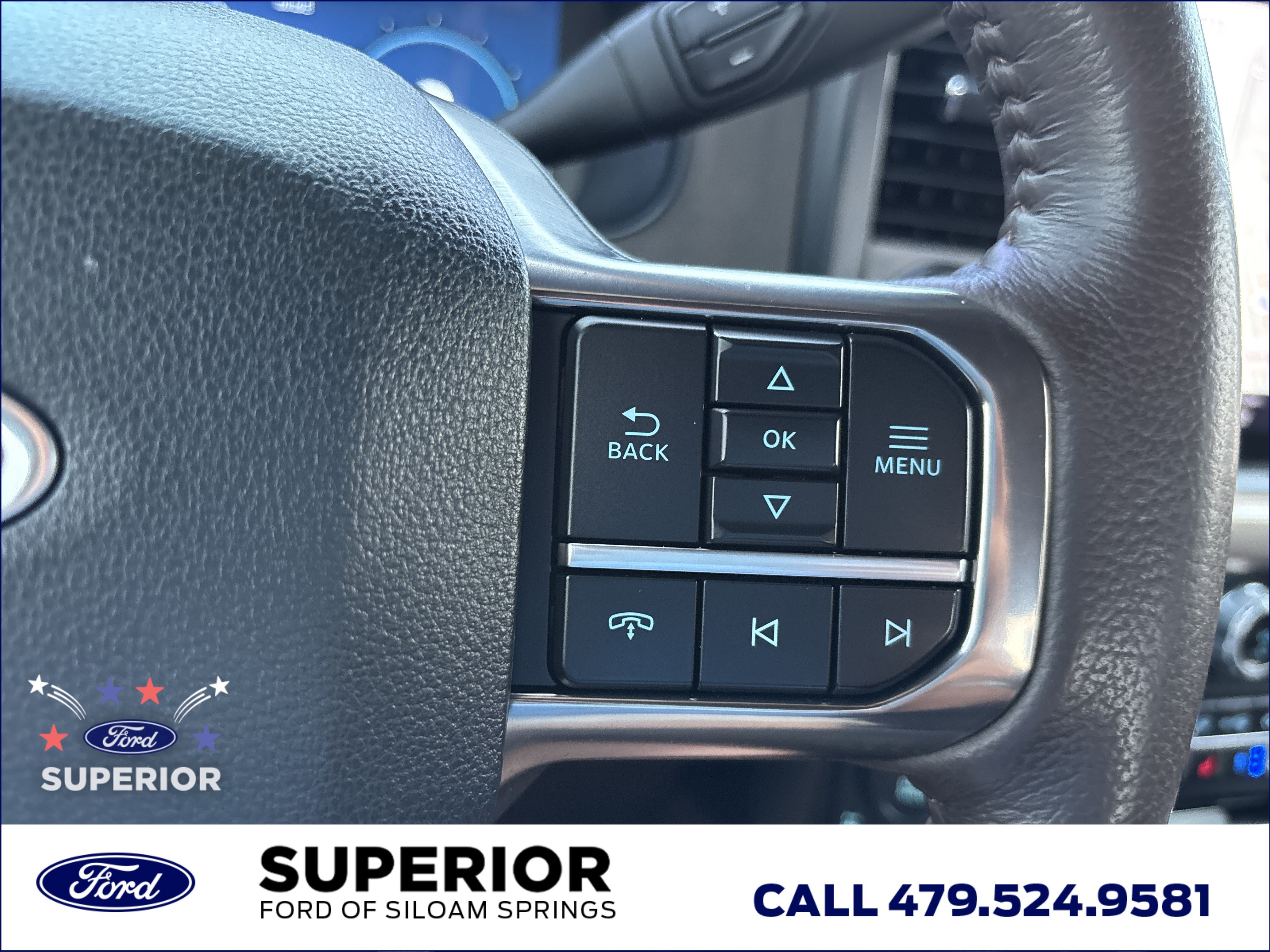 Used 2024 Antimatter Blue Metallic Ford King Ranch CrewCab 4WD image 38