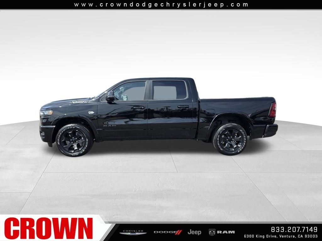 New 2026 Diamond Black Crystal Pearl-Coat Exterior Paint RAM Big Horn/Lone Star image 8