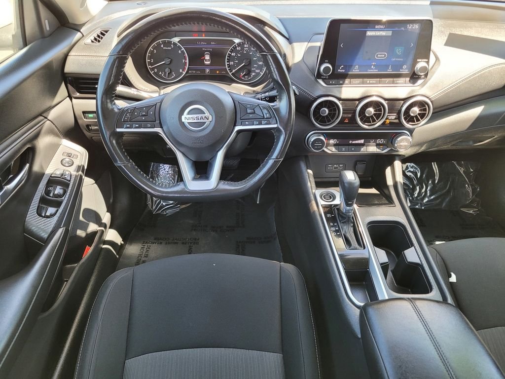 Certified Used 2021 Cloud White Nissan SV image 13
