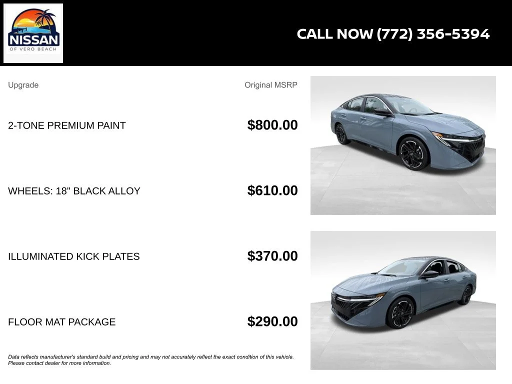 New 2026 Atlantic Gray Metallic / Super Black Two-tone Nissan SR image 6