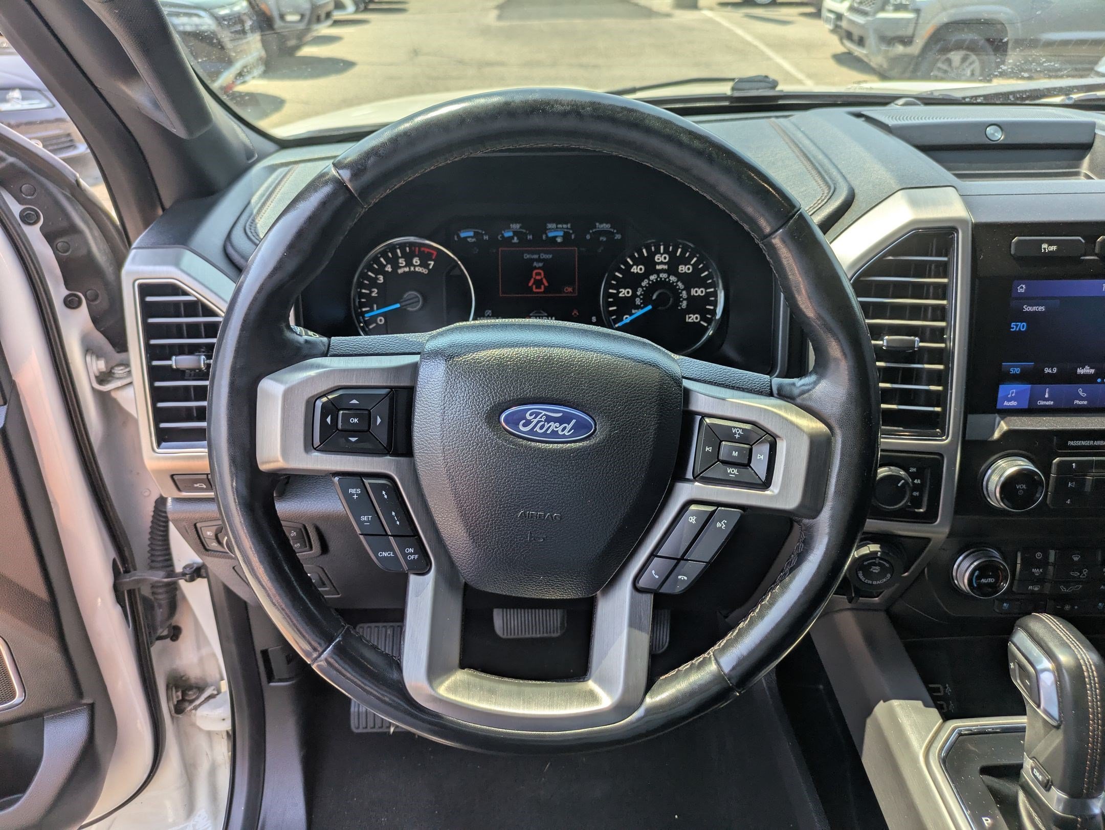 Used 2019 White Platinum Clearcoat Metallic Ford Platinum image 16