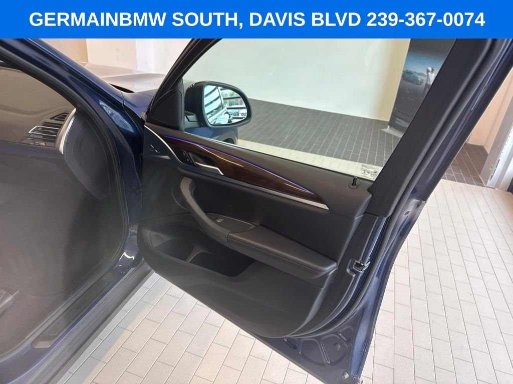 Certified Used 2022 Blue Metallic BMW sDrive30i image 23