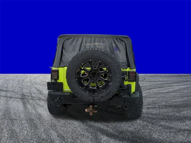 Used 2017 Hypergreen Clearcoat Jeep Sport image 5