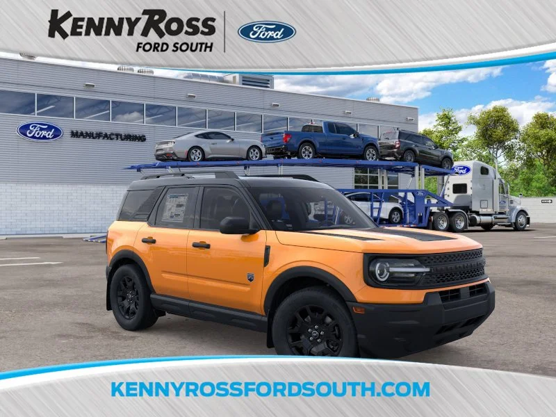 New 2026 Orange Fury Metallic Tri-Coat Ford Big Bend image 1