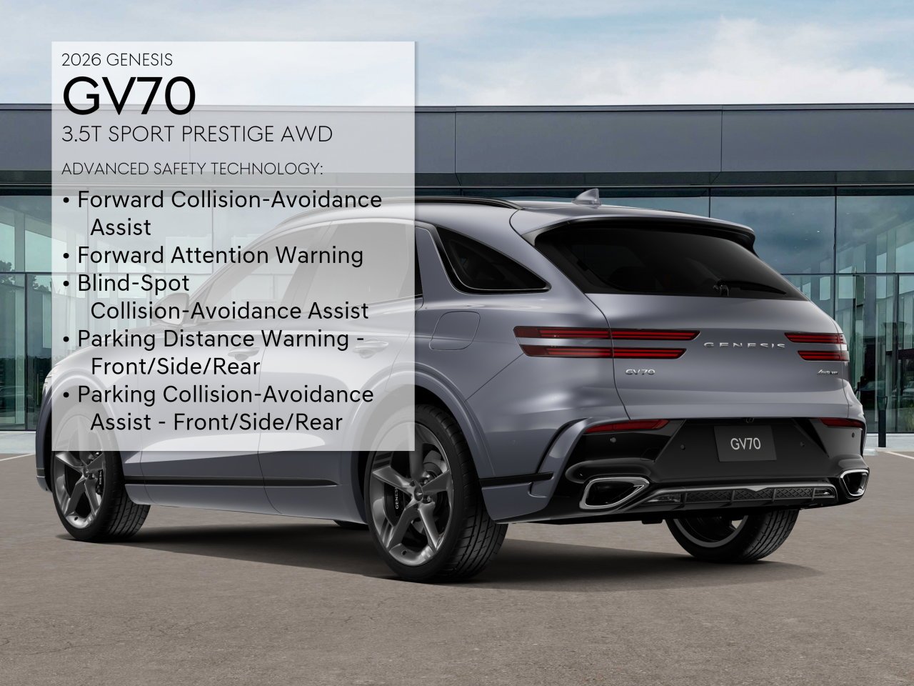 New 2026 Blue Genesis 3.5T SPORT PRESTIGE image 7