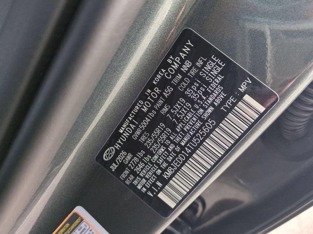New 2026 Gray Hyundai Limited image 40