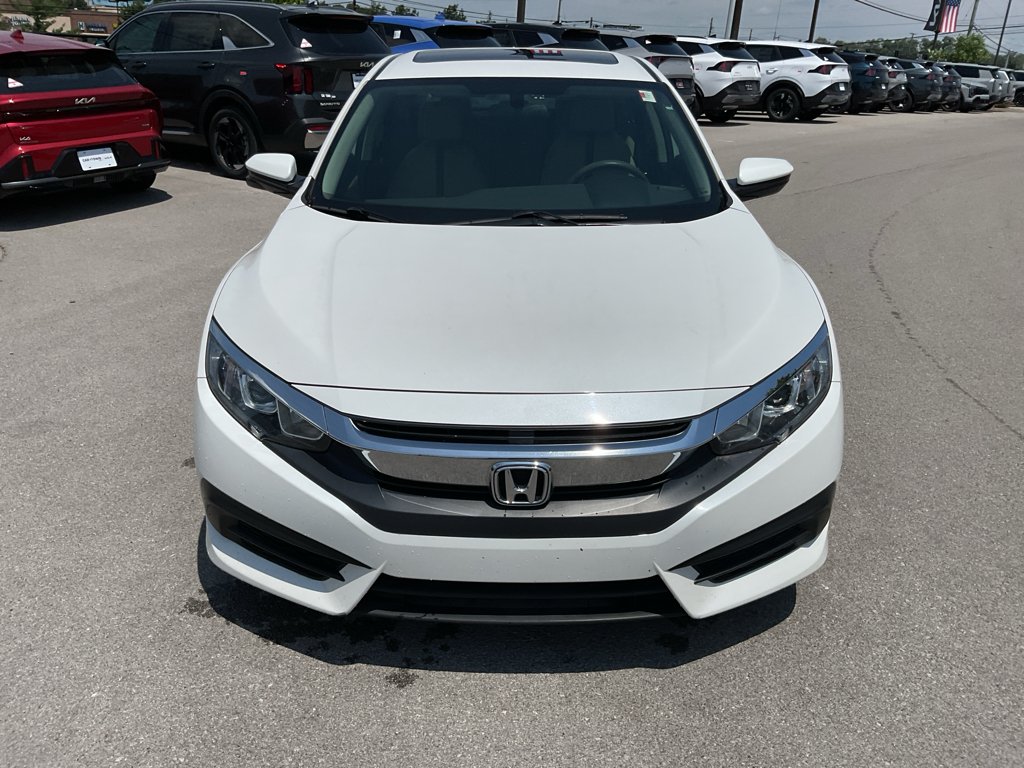 Used 2018 White Orchid Pearl Honda EX image 3