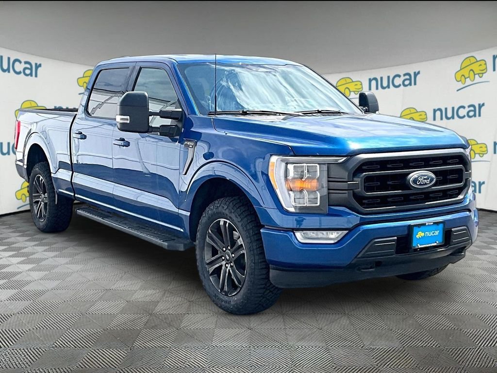 Used 2022 Blue Ford XLT image 1