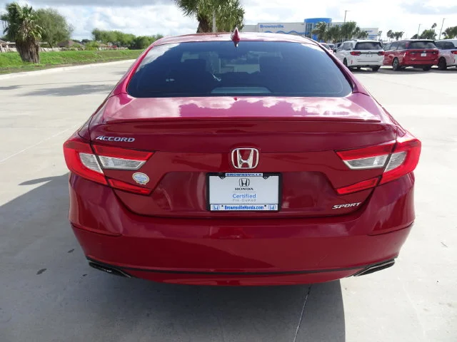Used 2020 San Marino Red Honda Sport image 5