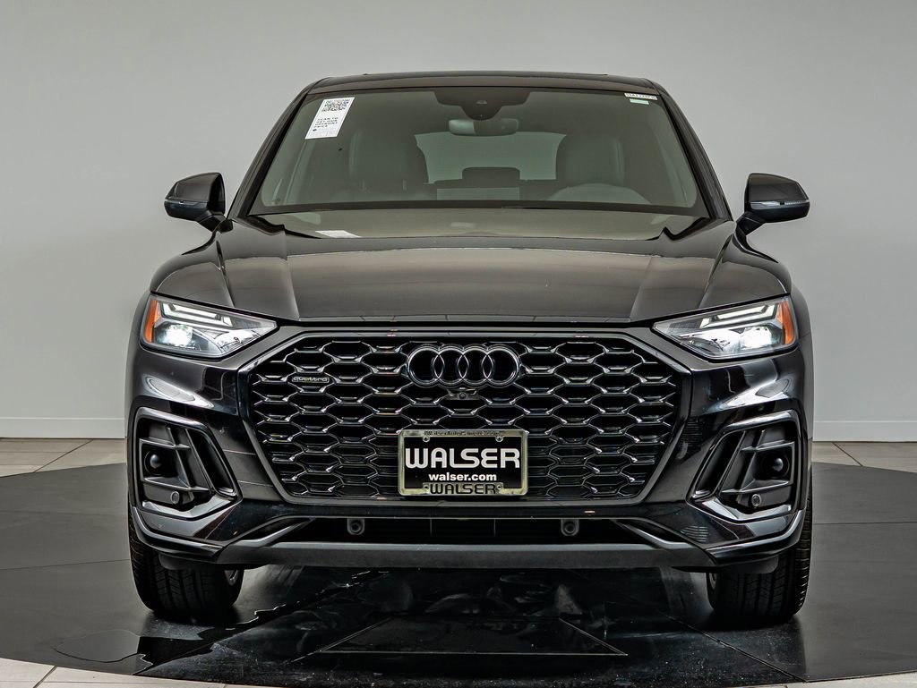 Used 2023 Black Metallic Audi 45 S line Premium image 2