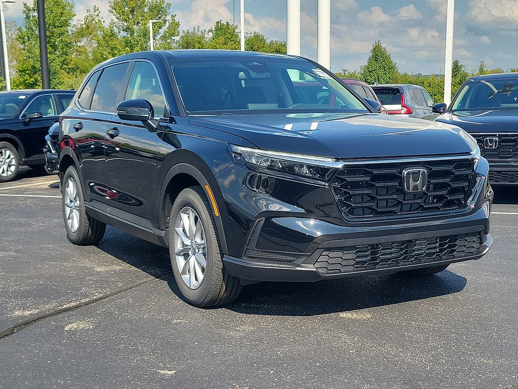 New 2026 Crystal Black Pearl Honda EX image 1