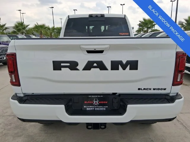New 2026 Bright White Clear-Coat Exterior Paint RAM Laramie image 6