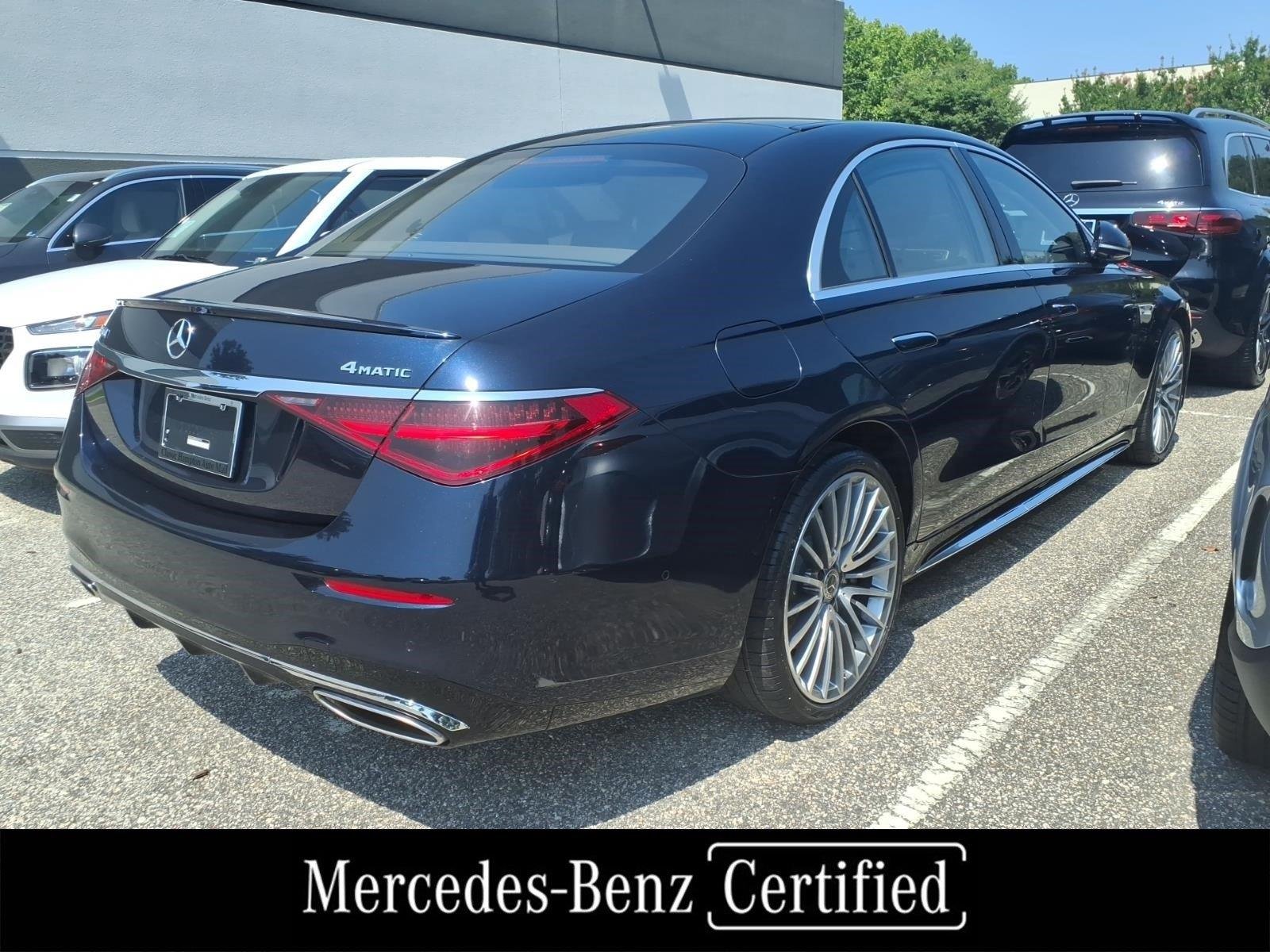 Certified Used 2023 Nautical Blue Mercedes-Benz S 500 image 4