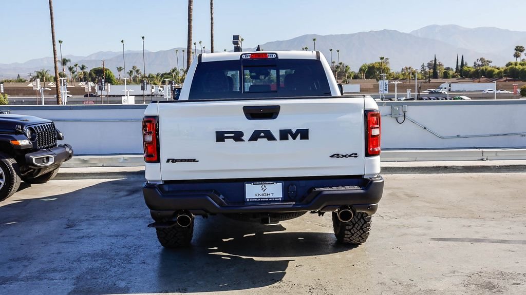 New 2026 Bright White Clearcoat Ram Rebel image 7