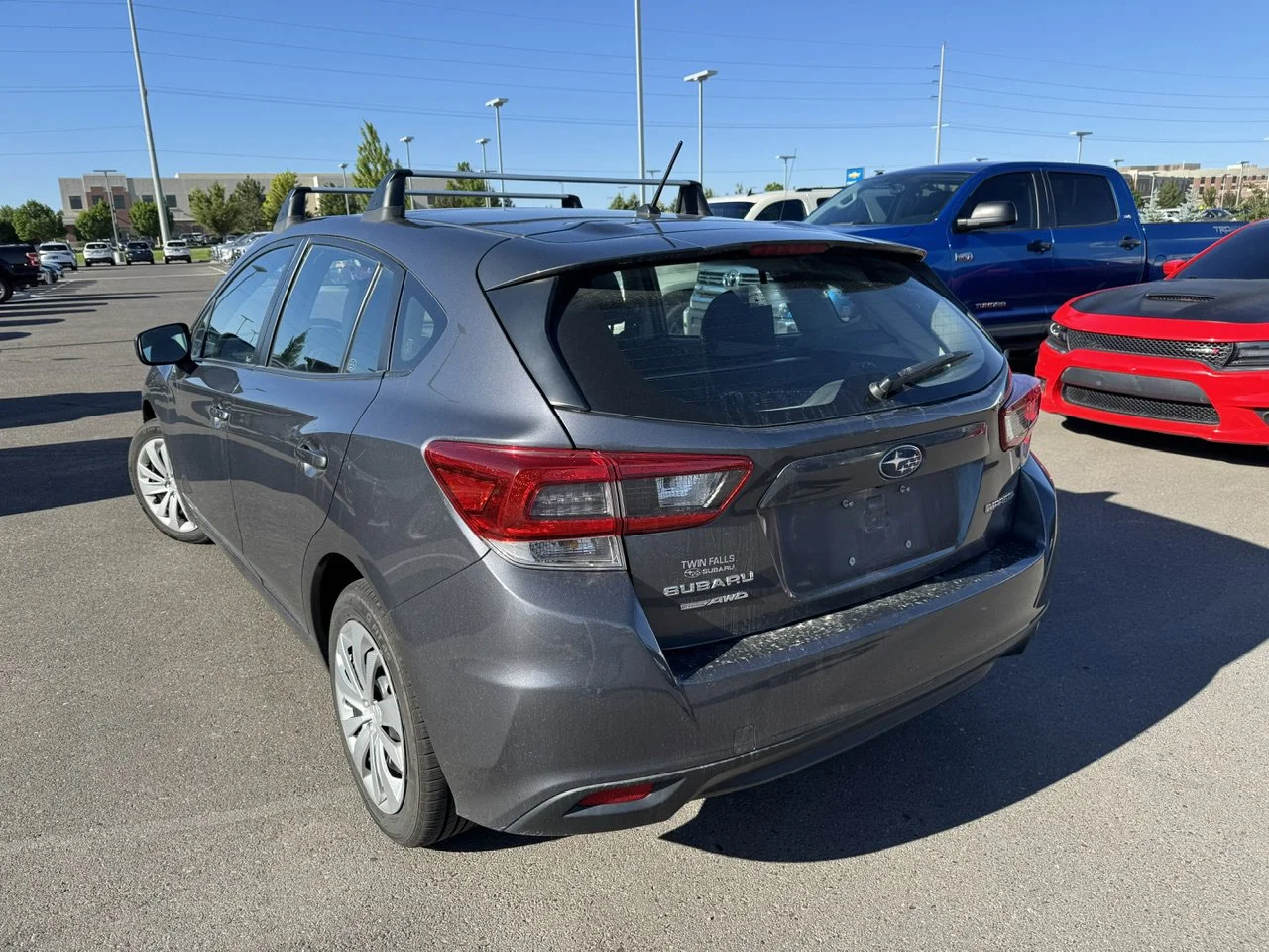 Used 2020 Magnetite Gray Metallic Subaru Base image 3