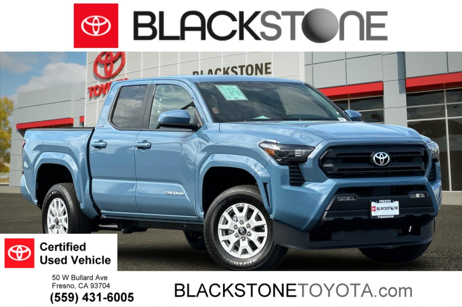 Used 2026 Heritage Blue Toyota SR5 image 1