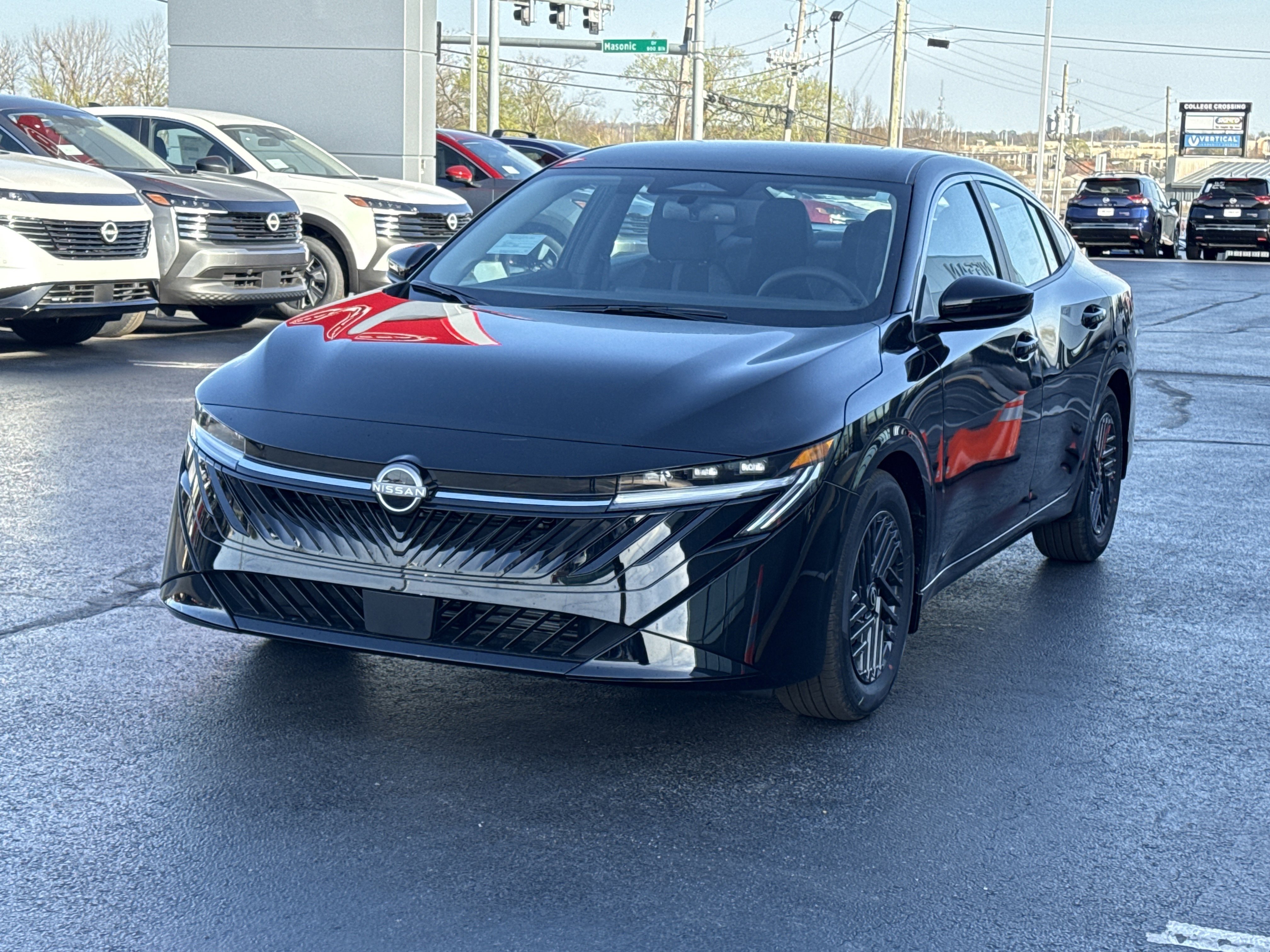 New 2026 Super Black Nissan SV image 10