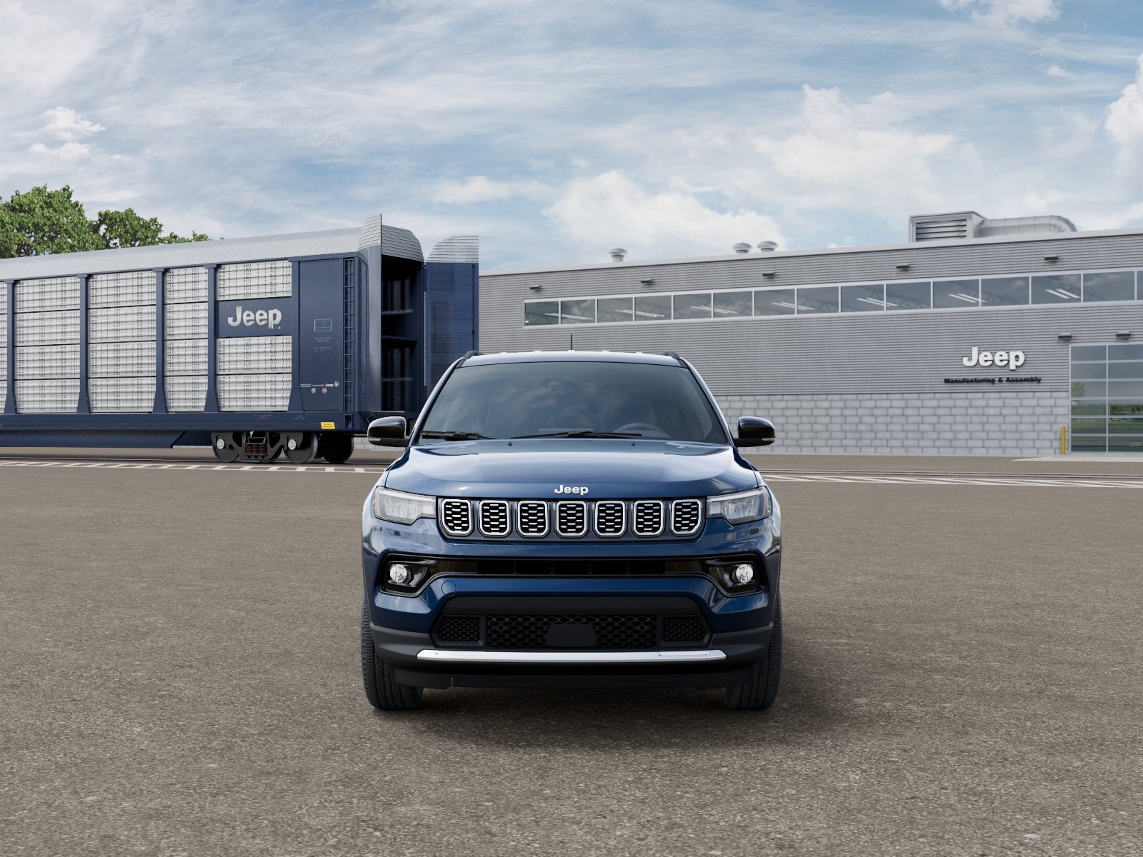 New 2026 Fathom Blue Pearl-Coat Exterior Paint Jeep Limited image 6