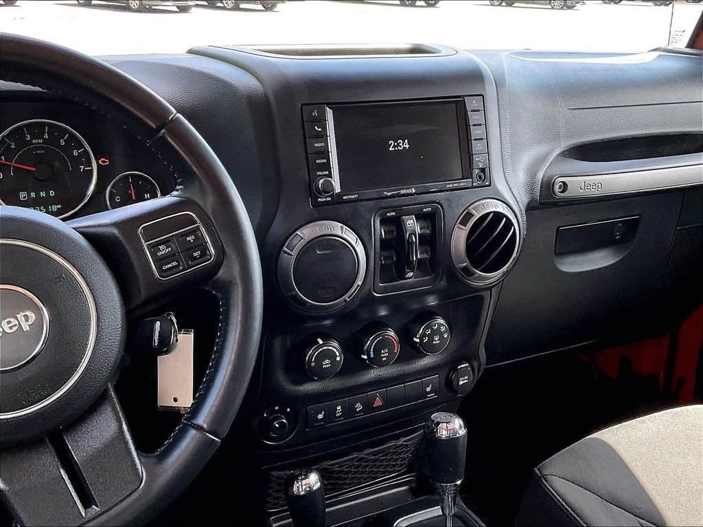 Used 2017 Red Jeep Unlimited Sport image 17